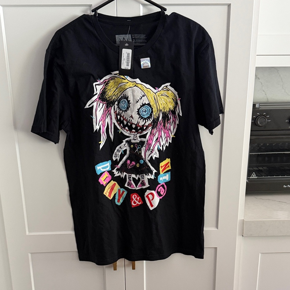 Alexa Bliss Black Graphic T-Shirt Size Medium